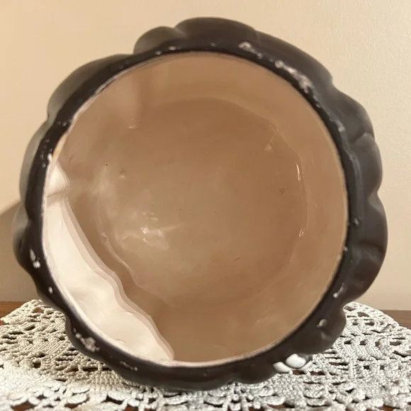 Vintage Friar Monk Cookie Jar 'Thou Shalt Not Steal' Japan holding book - Picture 7 of 10